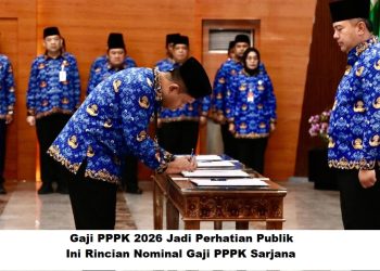 Gaji PPPK 2026 Jadi Perhatian Publik, Ini Rincian Nominal Gaji PPPK Sarjana