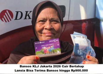Bansos KLJ Jakarta 2026 Cair Bertahap: Lansia Bisa Terima Bansos hingga Rp900.000