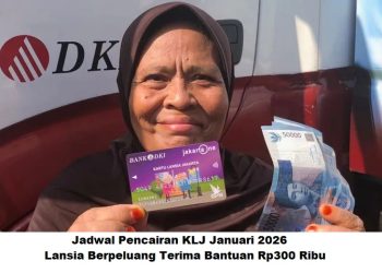 Jadwal Pencairan KLJ Januari 2026: Lansia Berpeluang Terima Bantuan Rp300 Ribu