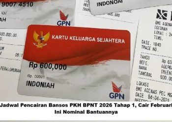 Jadwal Pencairan Bansos PKH BPNT 2026 Tahap 1, Cair Februari? Ini Nominal Bantuannya