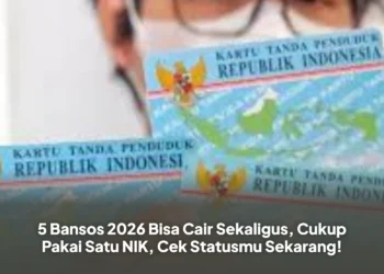 5 Bansos 2026 Bisa Cair Sekaligus, Cukup Pakai Satu NIK, Cek Statusmu Sekarang!