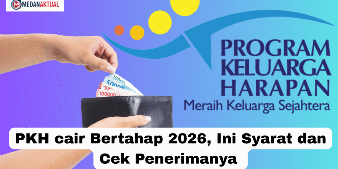 PKH cair Bertahap 2026, Ini Syarat dan Cek Penerimanya