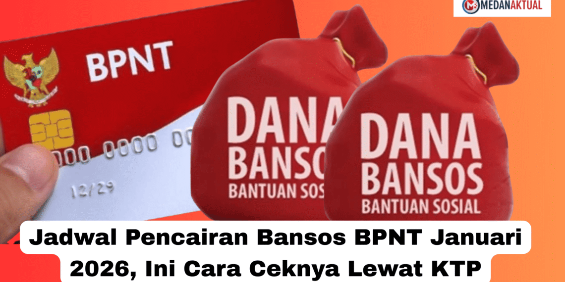 Jadwal Pencairan Bansos BPNT Januari 2026, Ini Cara Ceknya Lewat KTP