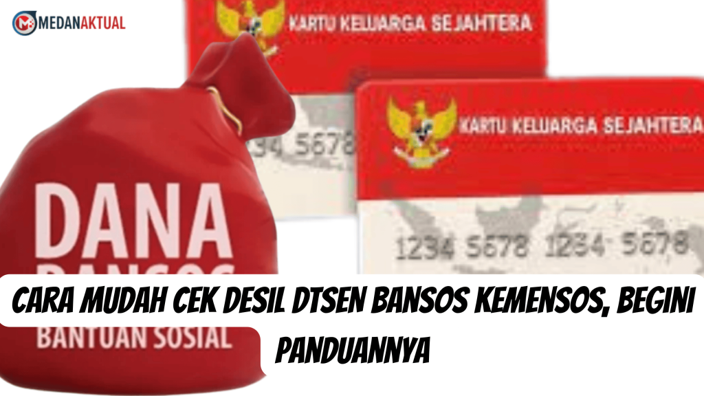 Cara Mudah Cek Desil DTSEN Bansos Kemensos, Begini Panduannya