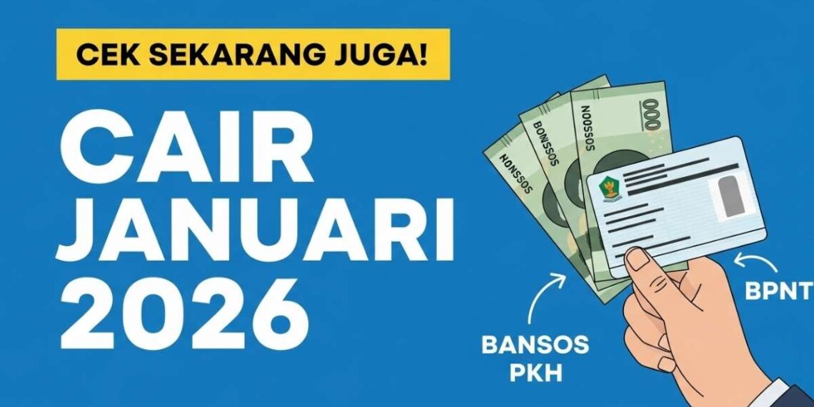 Bansos Januari 2026: Cara Cek Penerima PKH, BPNT dan PIP