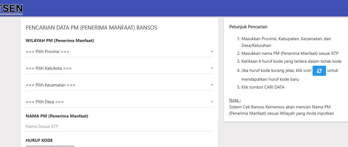 Banyak Dicari, Inilah Cara Mengecek Status Bansos 2026 Pakai KTP dari Rumah