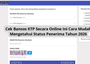 Cek Bansos KTP Secara Online Ini Cara Mudah Mengetahui Status Penerima Tahun 2026
