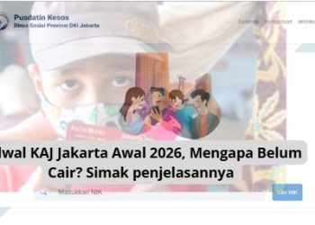 Jadwal KAJ Jakarta Awal 2026, Mengapa Belum Cair? Simak penjelasannya