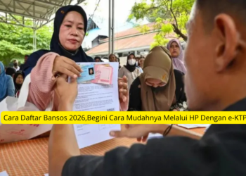 Cara Daftar Bansos 2026,Begini Cara Mudahnya Melalui HP Dengan e-KTP