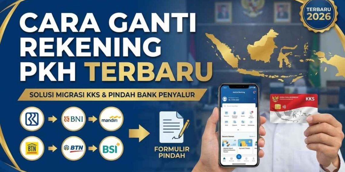 PKH 2026 Tanpa Ribet: Panduan Ganti Rekening dan Migrasi KKS