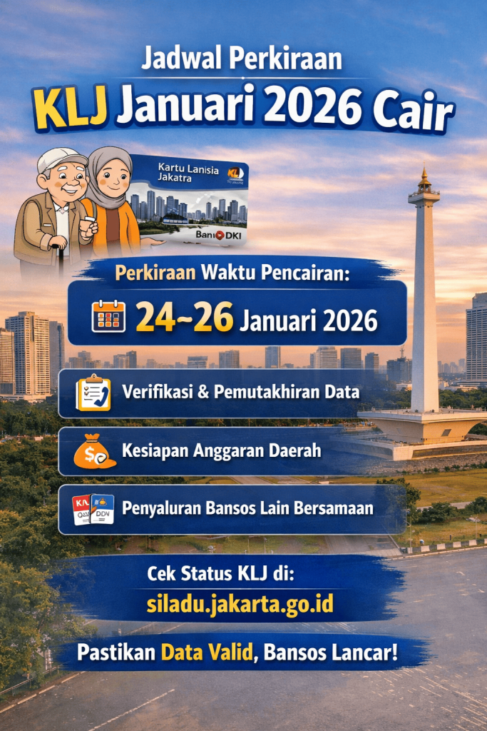 Jadwal Perkiraan KLJ Januari 2026 Cair
