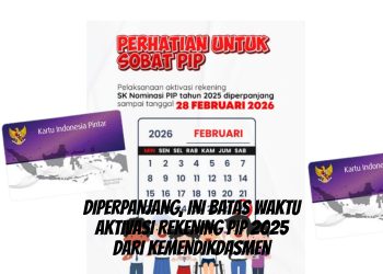 Diperpanjang, Ini Batas Waktu Aktivasi Rekening PIP 2025 dari Kemendikdasmen