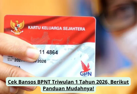 Cek Bansos BPNT Triwulan 1 Tahun 2026, Berikut Panduan Mudahnya!
