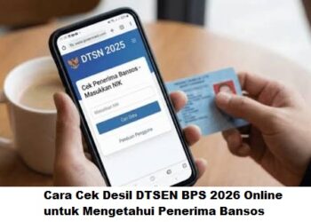 Cara Cek Desil DTSEN BPS 2026 Online untuk Mengetahui Penerima Bansos