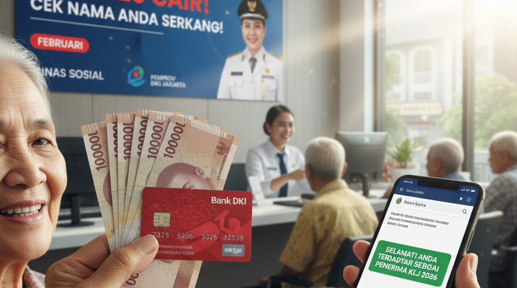 KLJ 2026 Cair Melalui Bank DKI, Cek Nama Anda Sekarang