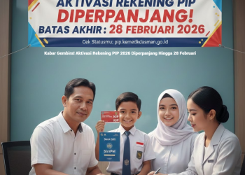 Kabar Gembira! Aktivasi Rekening PIP 2026 Diperpanjang Hingga 28 Februari