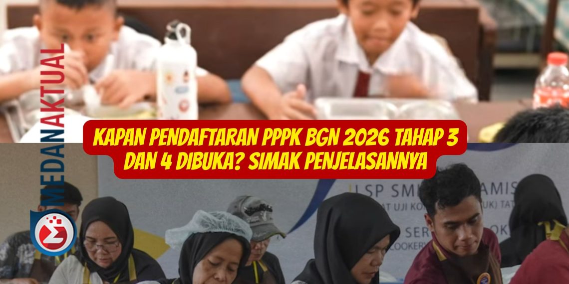 Kapan Pendaftaran PPPK BGN 2026 Tahap 3 dan 4 Dibuka? Simak Penjelasannya