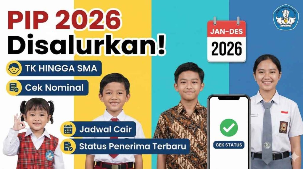 Langkah Mengecek Data Penerima PIP 2026 Menggunakan NIK dan NISN