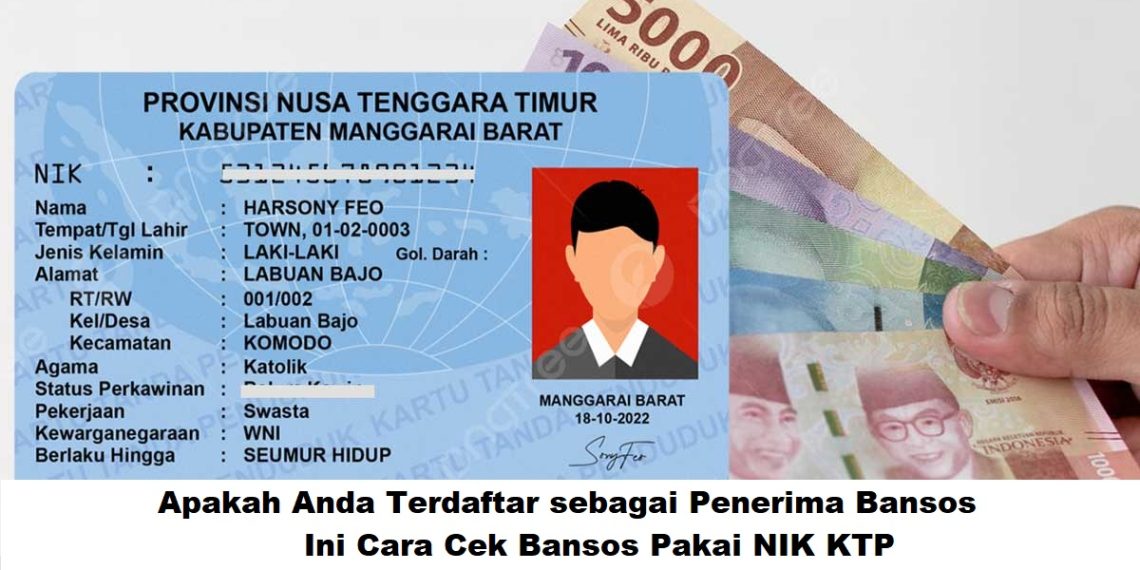 Apakah Anda Terdaftar sebagai Penerima Bansos? Ini Cara Cek Bansos Pakai NIK KTP