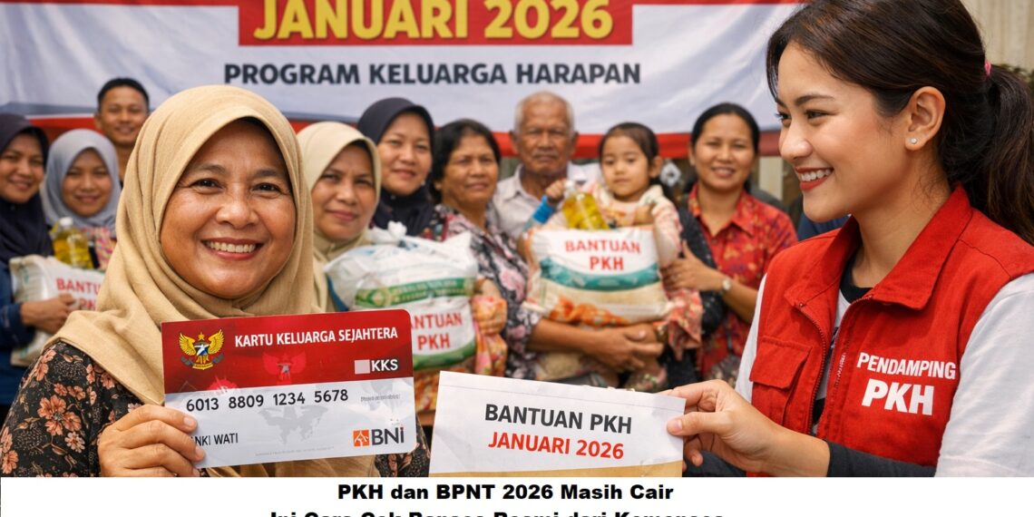 PKH dan BPNT 2026 Masih Cair, Ini Cara Cek Bansos Resmi dari Kemensos