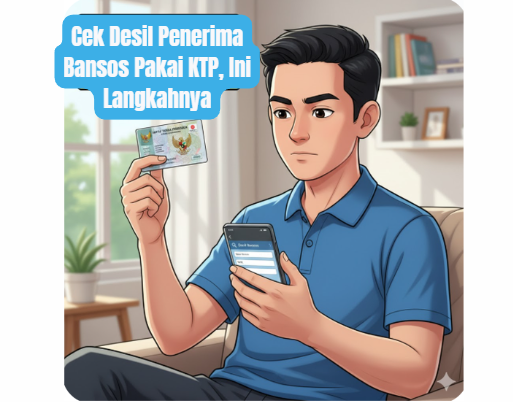Cek Desil Penerima Bansos Pakai KTP, Ini Langkahnya