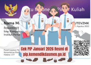 Cek PIP Januari 2026 Resmi di pip.kemendikdasmen.go.id