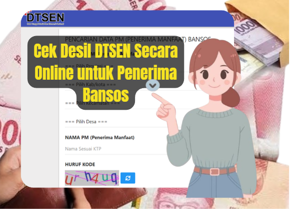 Cek Desil DTSEN Secara Online untuk Penerima Bansos