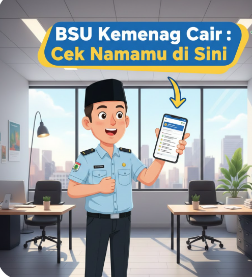 BSU Kemenag Cair: Cek Namamu di Sini