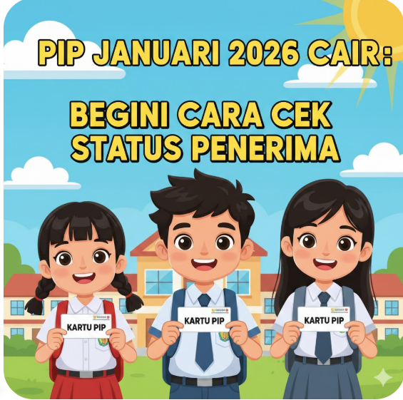 PIP Januari 2026 Cair: Begini Cara Cek Status Penerima