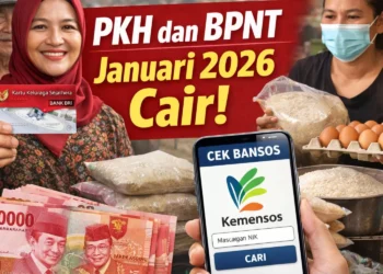 PKH dan BPNT Cair Januari 2026, Simak Informasi Bansos Kemensos Terbaru
