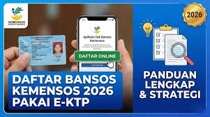 Cara Daftar Bansos 2026 Terbaru, Bisa Online dengan NIK e-KTP