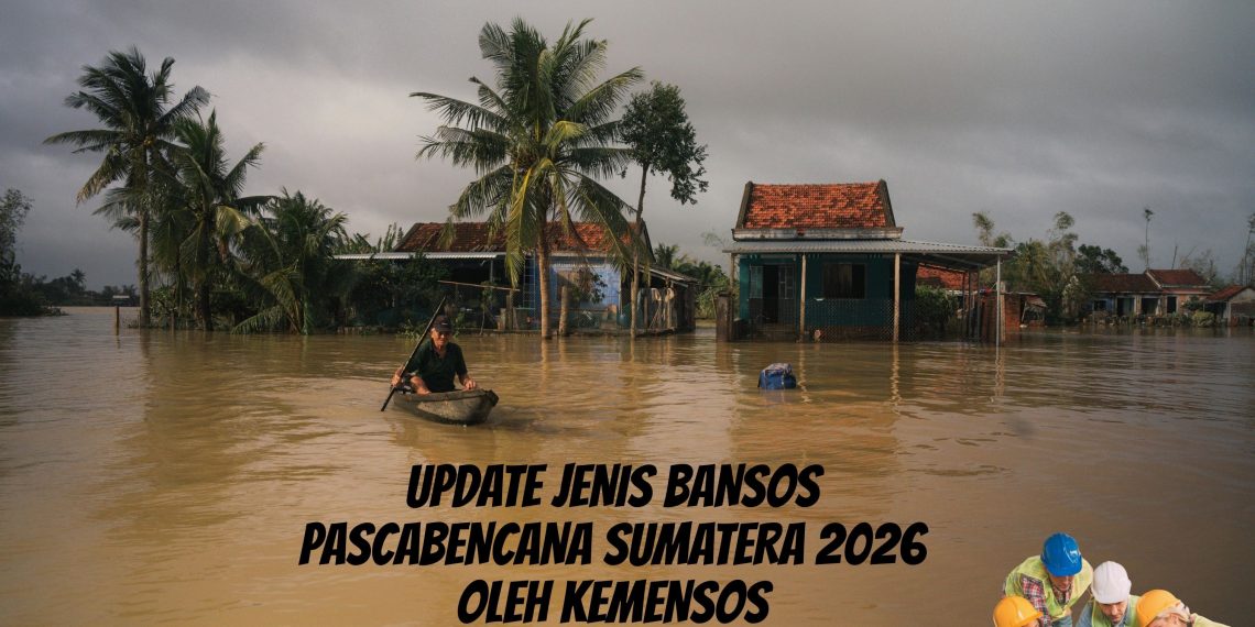Update Jenis Bansos Pascabencana Sumatera 2026 Oleh Kemensos