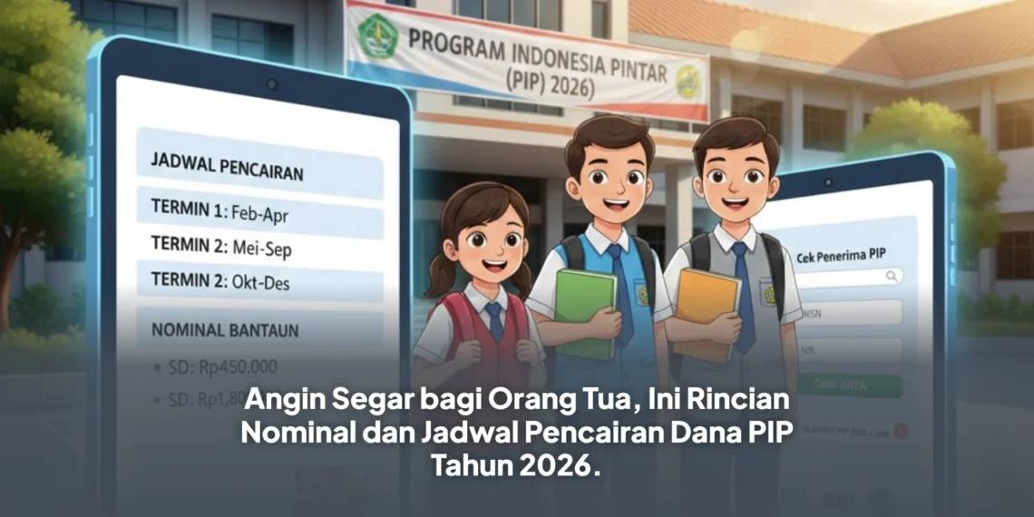 Angin Segar bagi Orang Tua, Ini Rincian Nominal dan Jadwal Pencairan Dana PIP Tahun 2026.