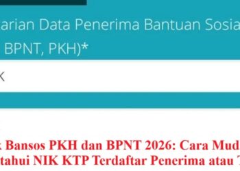 Cek Bansos PKH dan BPNT 2026: Cara Mudah Mengetahui NIK KTP Terdaftar Penerima atau Tidak