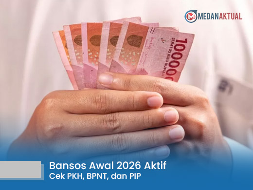 Bansos Awal 2026 Aktif, Cek PKH, BPNT, dan PIP