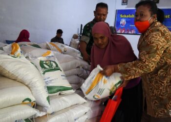 Bansos Beras Diteruskan, Ratusan Ribu Ton Disiapkan untuk Keluarga Penerima