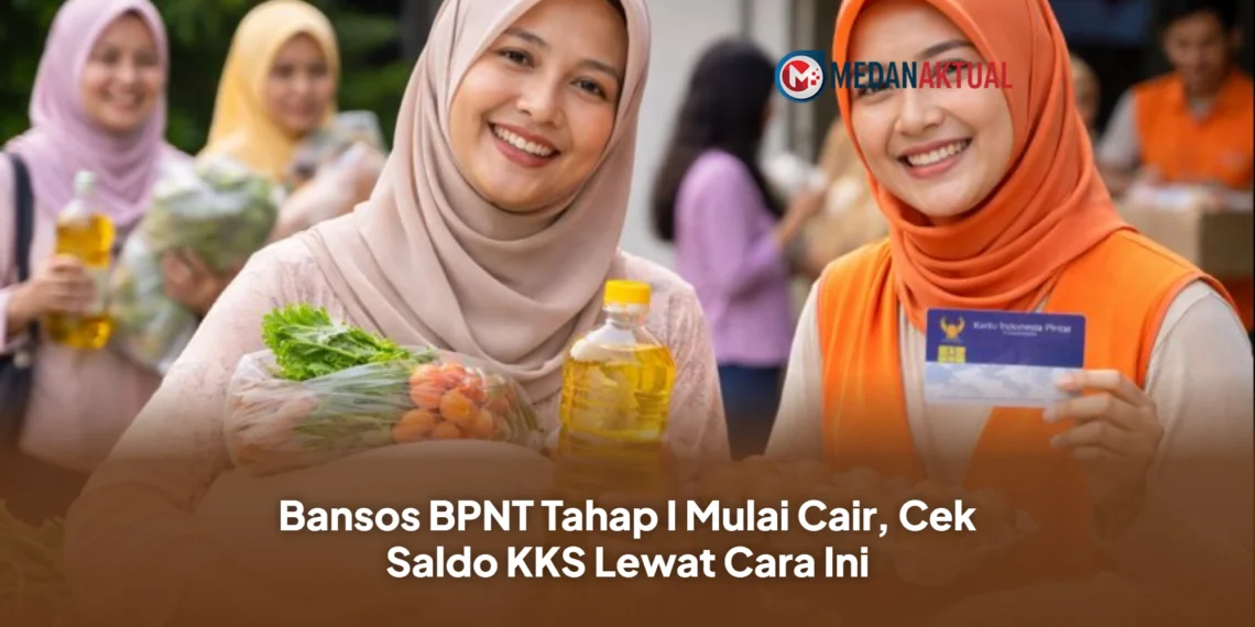 Bansos BPNT Tahap I Mulai Cair, Cek Saldo KKS Lewat Cara Ini