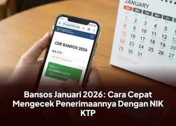 Bansos Januari 2026: Cara Cepat Mengecek Penerimaannya Dengan NIK KTP