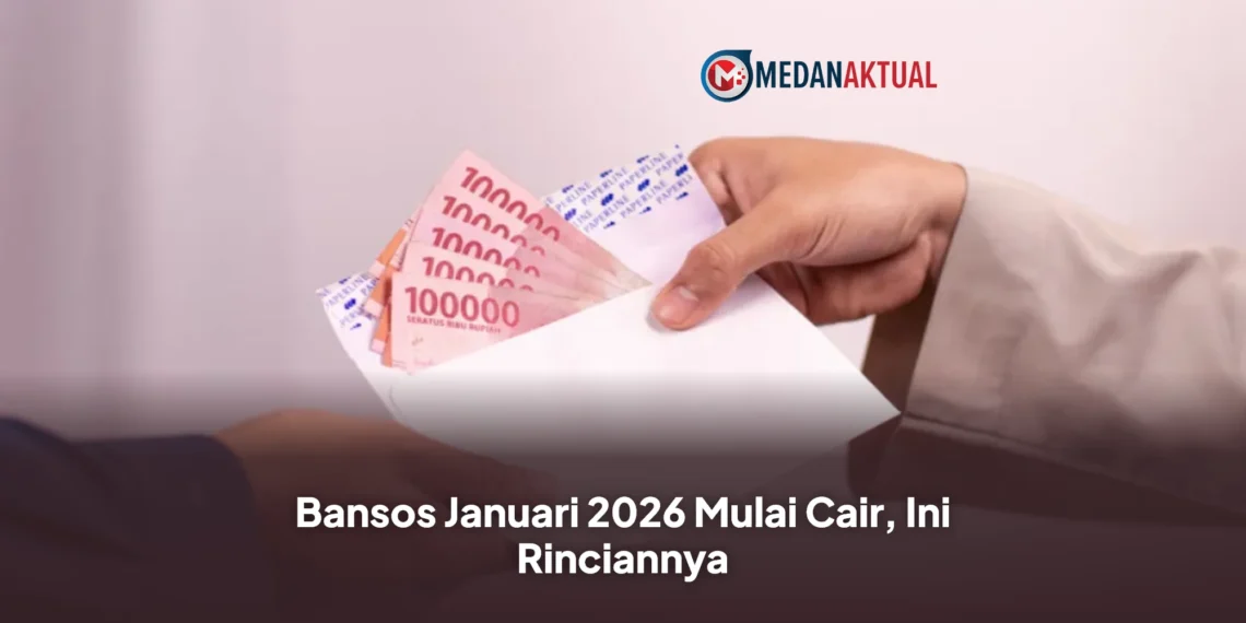 Bansos Januari 2026 Mulai Cair, Ini Rinciannya