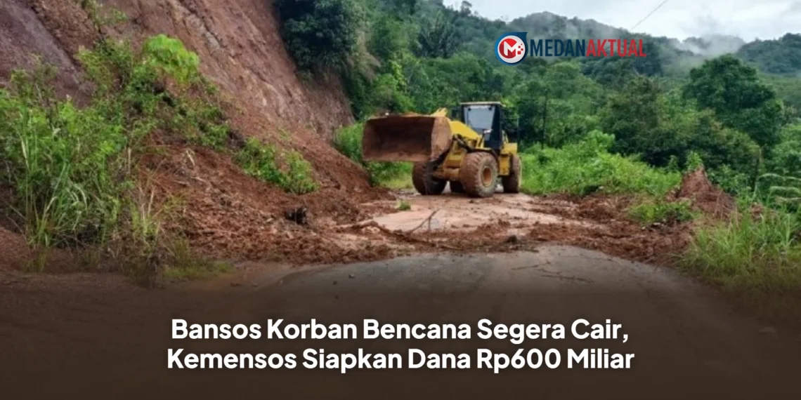 Bansos Korban Bencana Segera Cair, Kemensos Siapkan Dana Rp600 Miliar. Gambar : BPBA Aceh