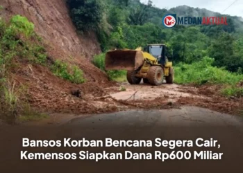 Bansos Korban Bencana Segera Cair, Kemensos Siapkan Dana Rp600 Miliar. Gambar : BPBA Aceh
