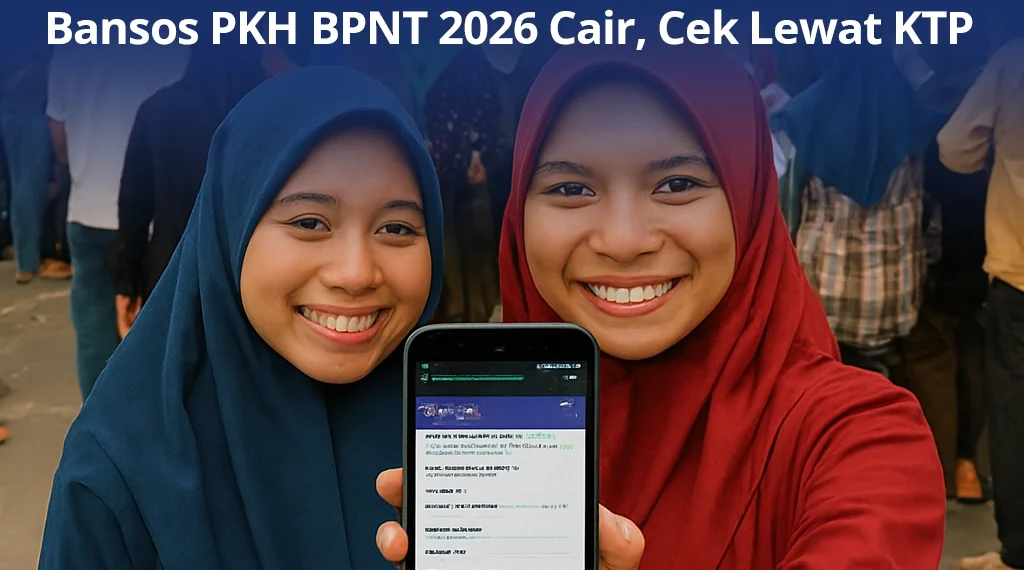 Bansos PKH BPNT 2026 Cair, Cek Lewat KTP