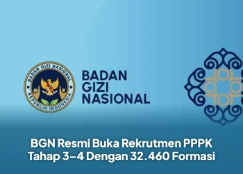 BGN Resmi Buka Rekrutmen PPPK Tahap 3–4 Dengan 32.460 Formasi