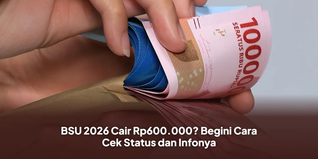 BSU 2026 Cair Rp600.000? Begini Cara Cek Status dan Infonya