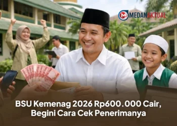 BSU Kemenag 2026 Rp600.000 Cair, Begini Cara Cek Penerimanya