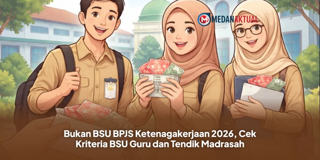 Bukan BSU BPJS Ketenagakerjaan 2026, Cek Kriteria BSU Guru dan Tendik Madrasah