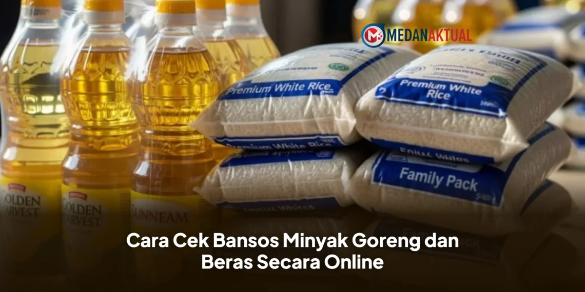 Cara Cek Bansos Minyak Goreng dan Beras Secara Online