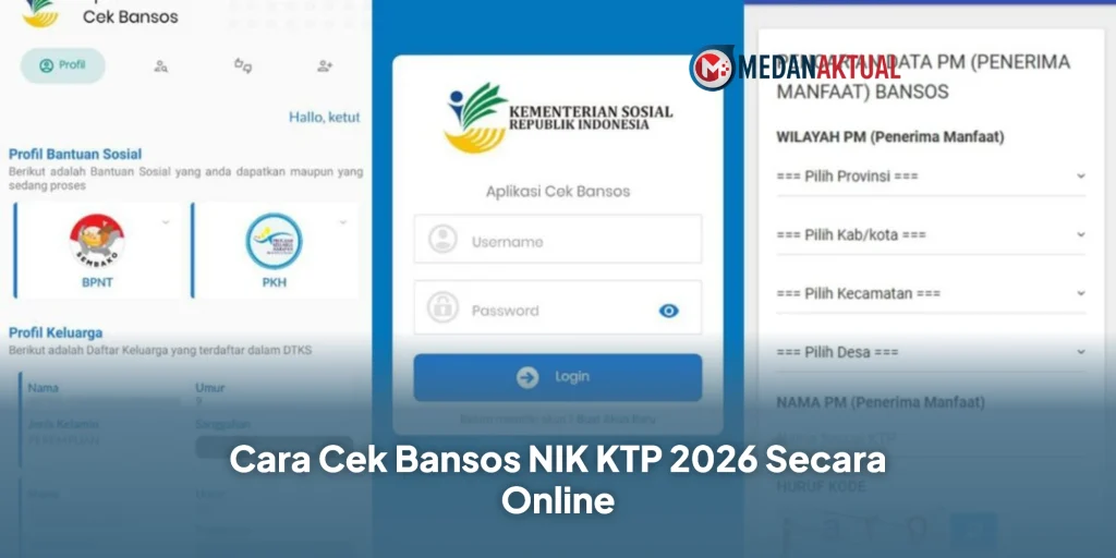 Cara Cek Bansos NIK KTP 2026 Secara Online