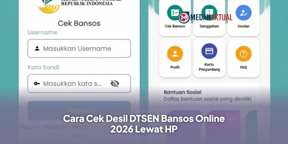Cara Cek Desil DTSEN Bansos Online 2026 Lewat HP