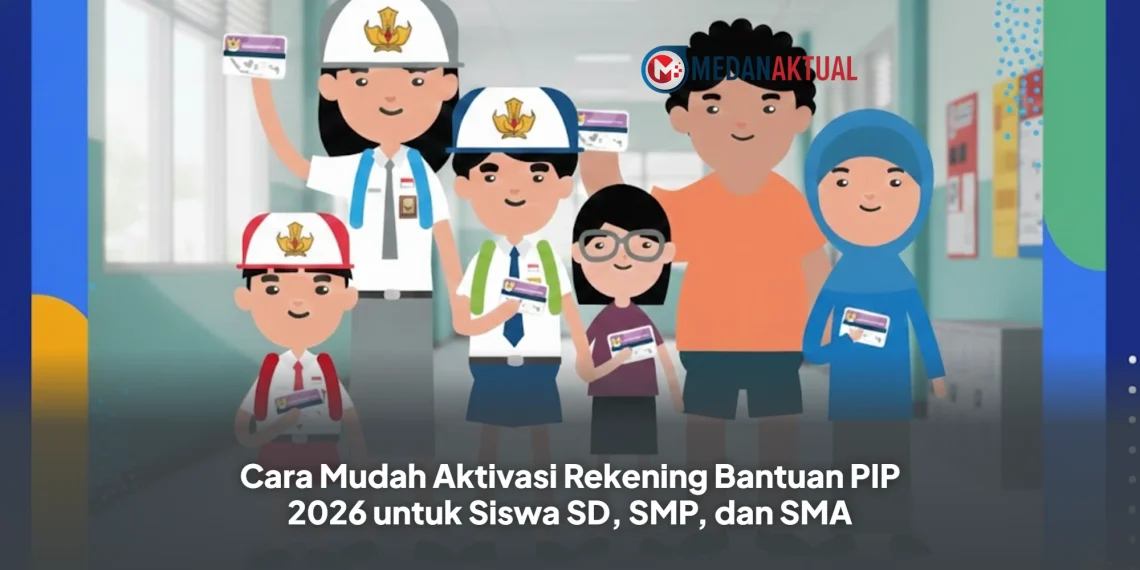 Cara Mudah Aktivasi Rekening Bantuan PIP 2026 untuk Siswa SD, SMP, dan SMA